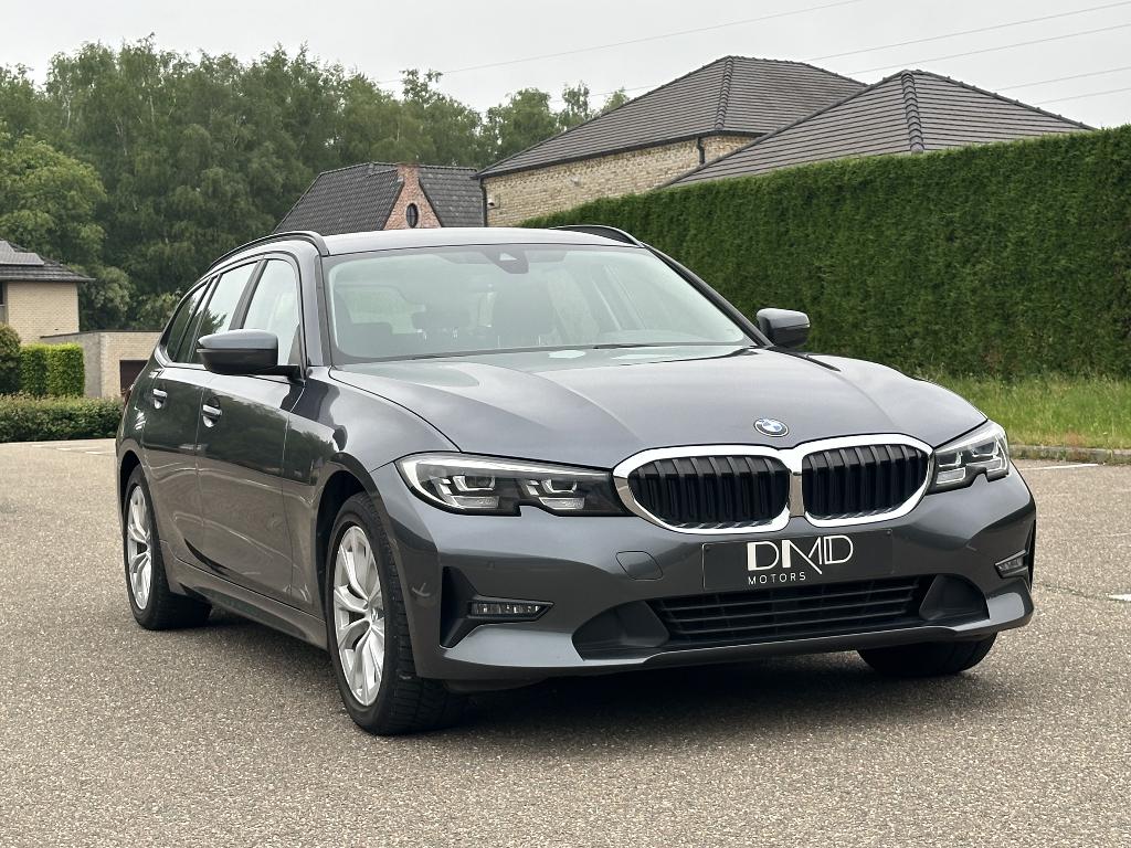 BMW 318dA NAVI CarPlay Zetelverw Dodehoek 1J Garantie!, 100 kW, Argent ou Gris, Achat, Euro 6