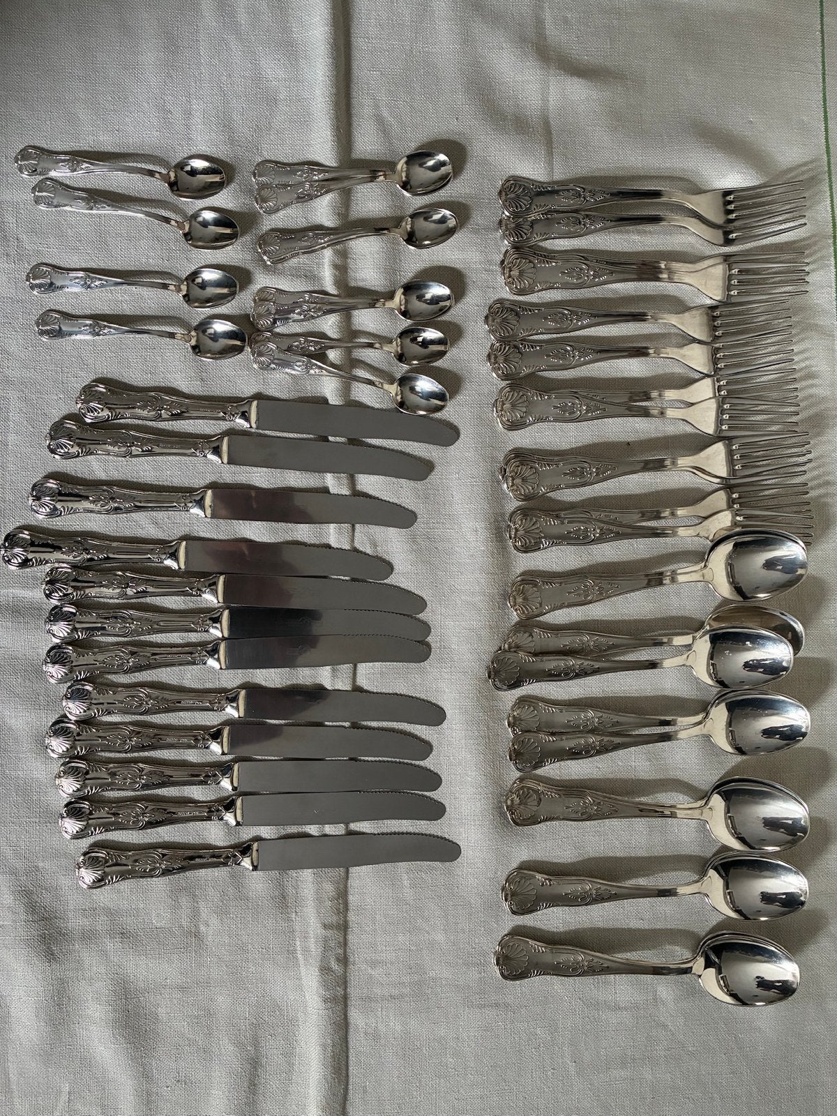 Service de couverts vintage complet – 48 pièces, Enlèvement ou Envoi