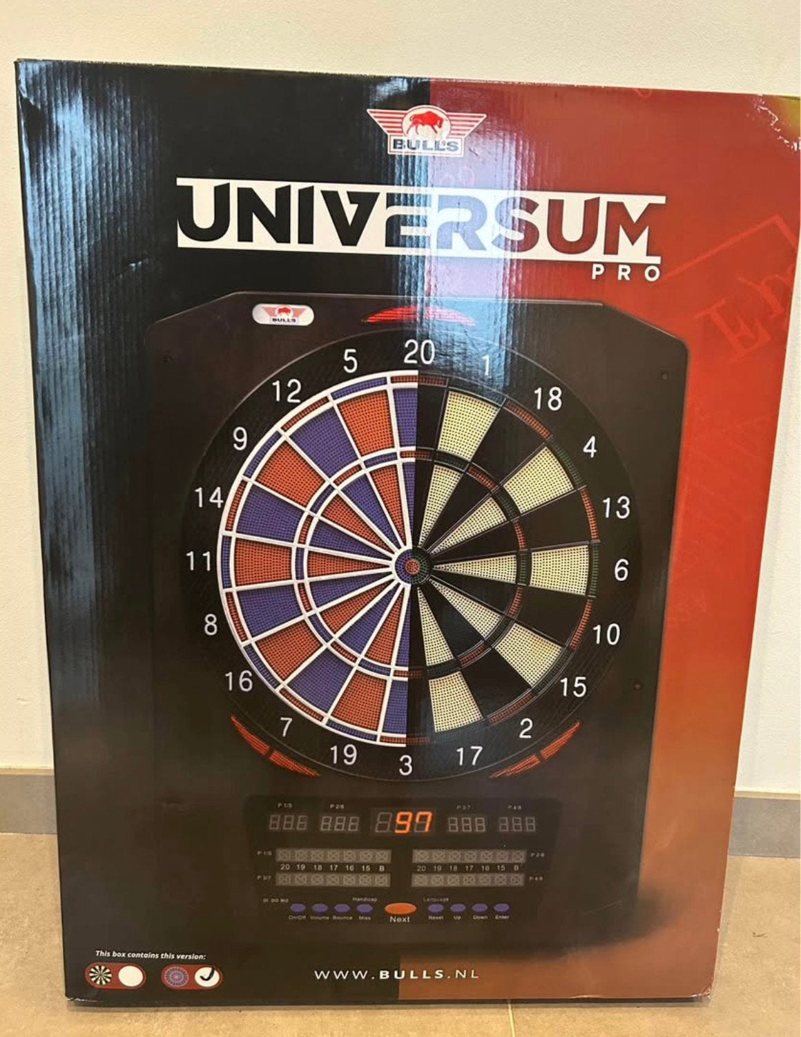 Elektronisch softtip dartbord Bull’s, Ophalen, Nieuw, Dartbord, Elektronisch