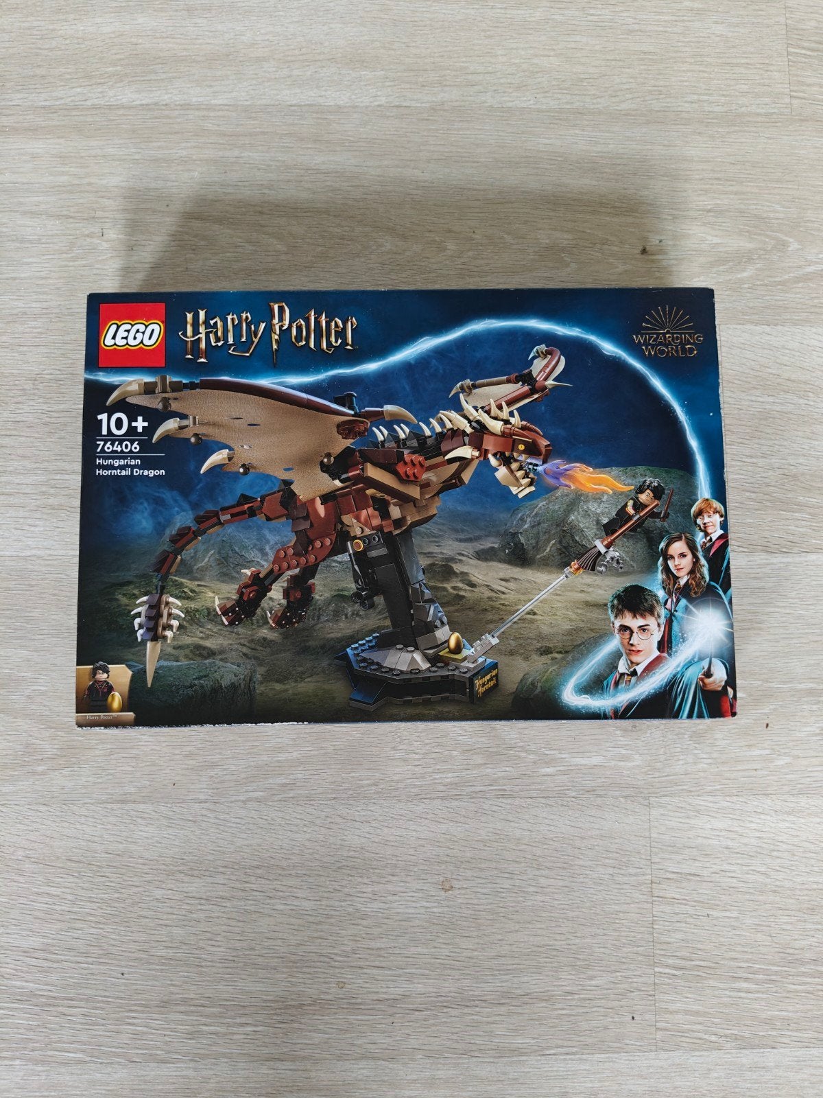 Lego Harry Potter 76406 Hungarian Horntail Dragon, Lego, Ophalen of Verzenden, Compleet, Complete set