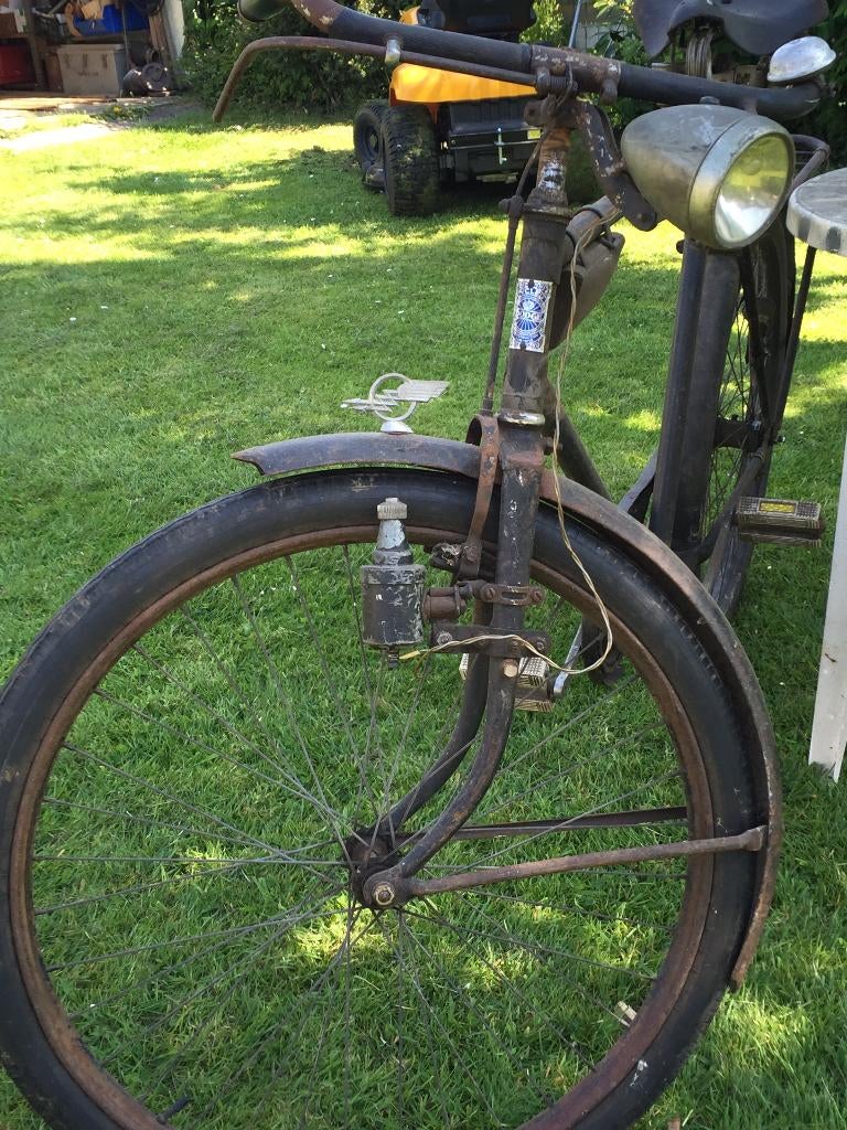 oude fiets  +? 1935  merk DODGE, Fietsen en Brommers, Velgrem, 51 tot 55 cm, Jaren '30, Ophalen