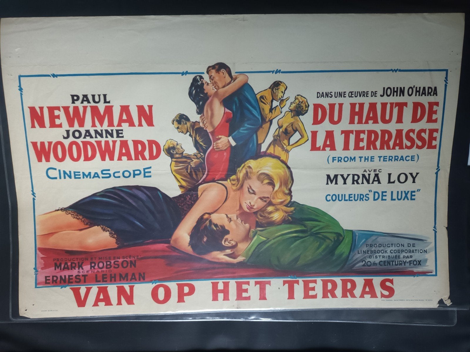 Filmposter Frome the terras, Collections, Posters & Affiches, Rectangulaire horizontal, A1 jusqu'à A3, Utilisé, Cinéma et TV