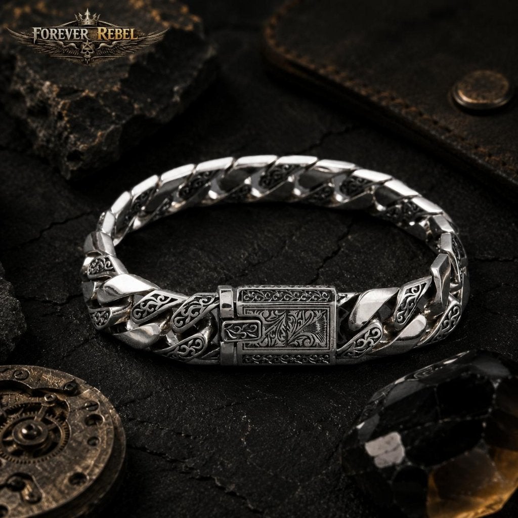 The Patterned Bastion - 925 Zilver, Envoi, Neuf, Argent, Argent