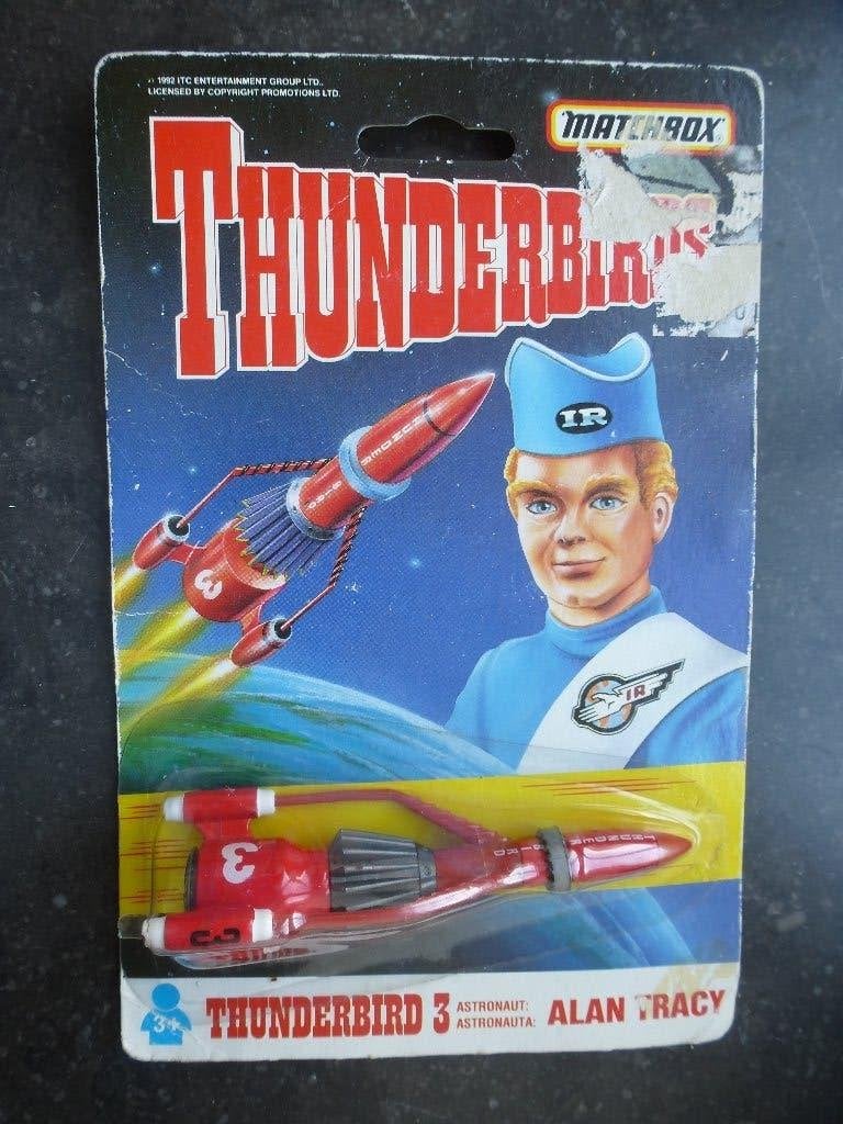 THUNDERBIRD3 dans un blister Matchbox, Enlèvement ou Envoi, Utilisé