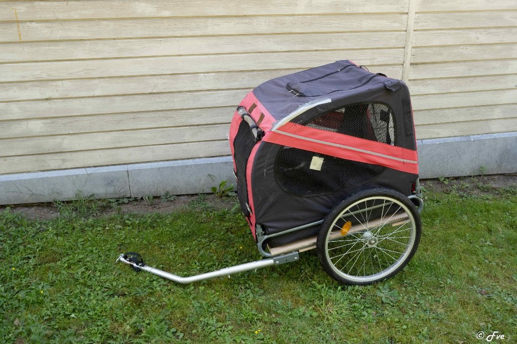 Honden fietskar te koop, Remorque pour chien, 20 à 40 kg, Enlèvement, Utilisé