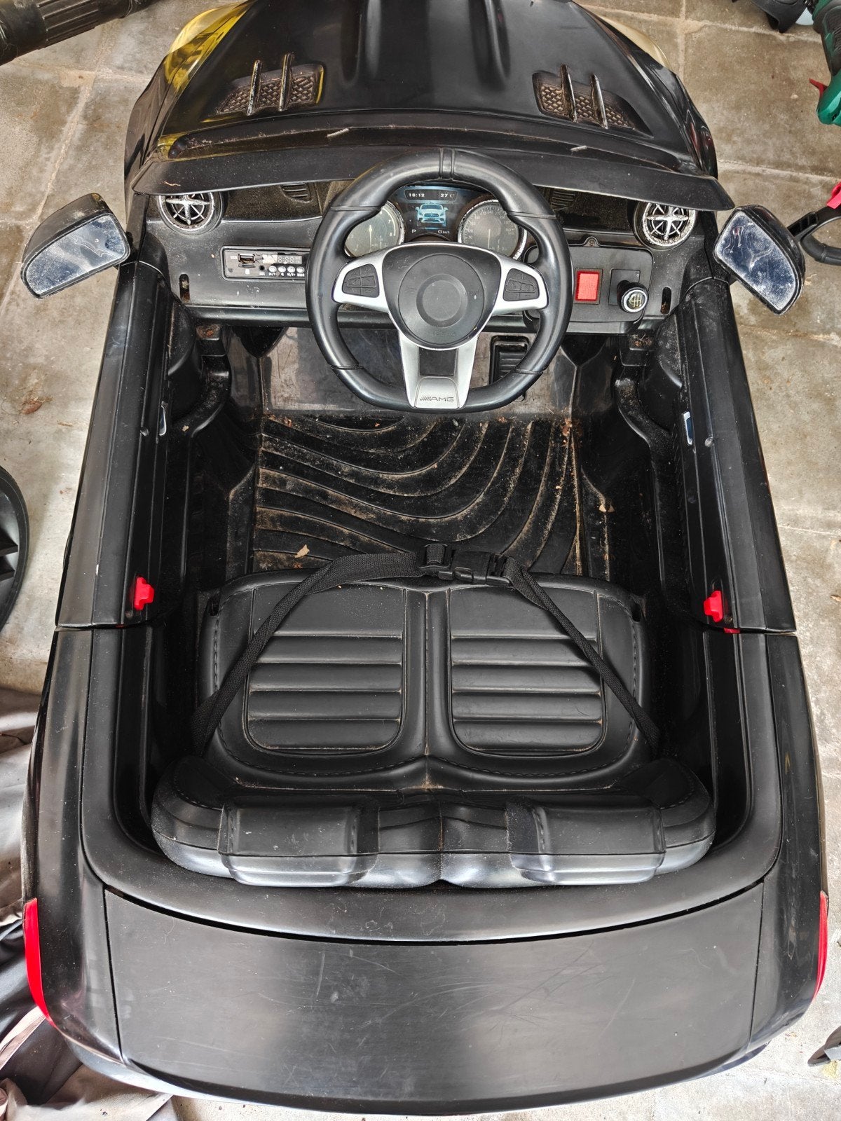 electrische auto kinderen met oplader, Ophalen
