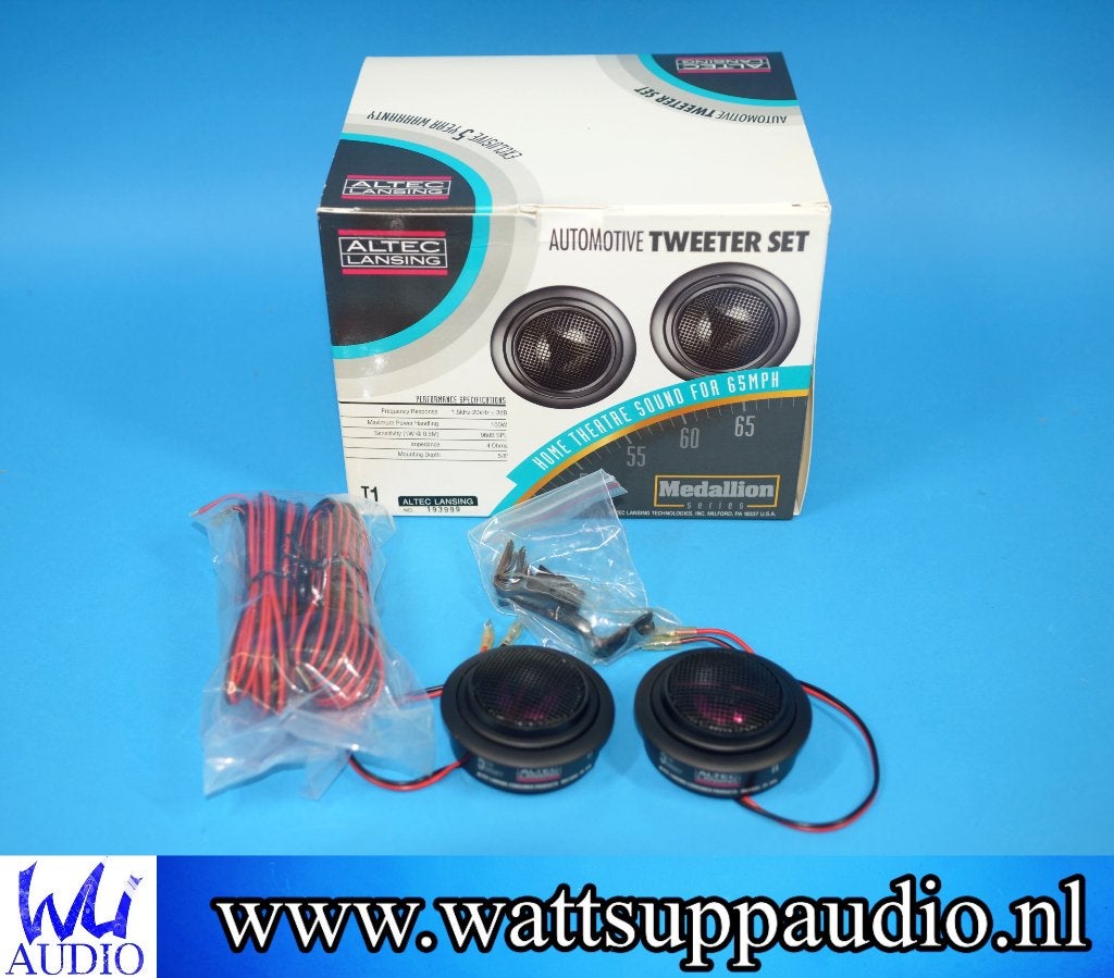 ALTEC LANSING T1 Medallion Tweeters / USA Made, Enlèvement ou Envoi, Neuf