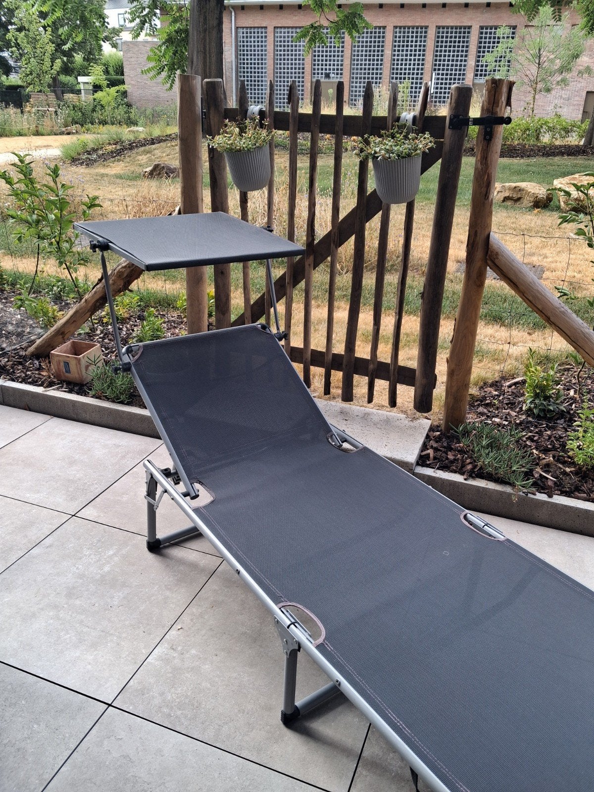 Chaise longue pliable, Enlèvement, Neuf, Synthétique