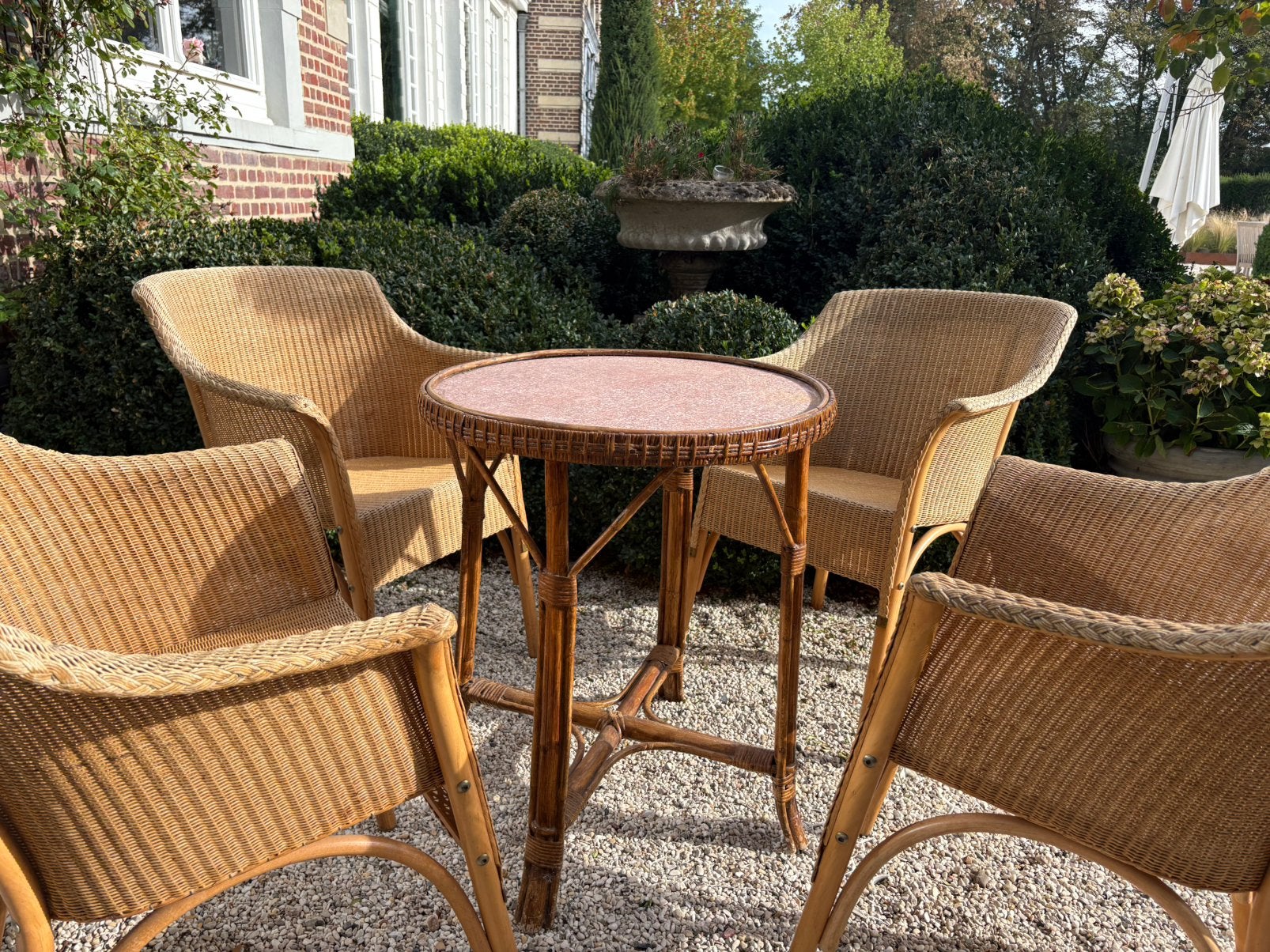 Lloyd of Loom, ensemble de chaises, Chaise, Salons de jardin, Utilisé, Autres matériaux