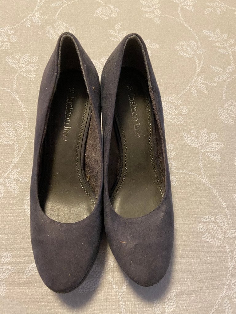 Merkschoenen dames M38, Ophalen, Pumps, Zo goed als nieuw, Grijs