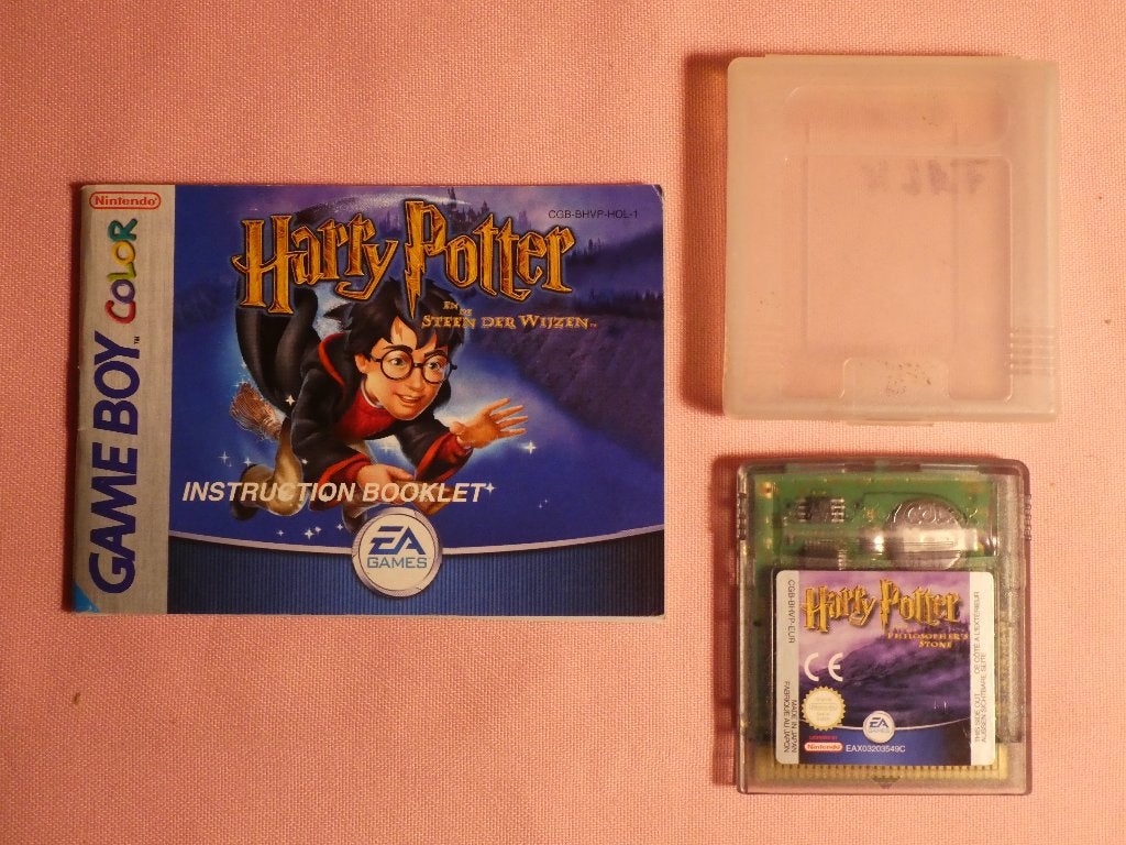 Game Boy Color - Harry Potter En De Steen Der Wijzen, Ophalen of Verzenden, Gebruikt