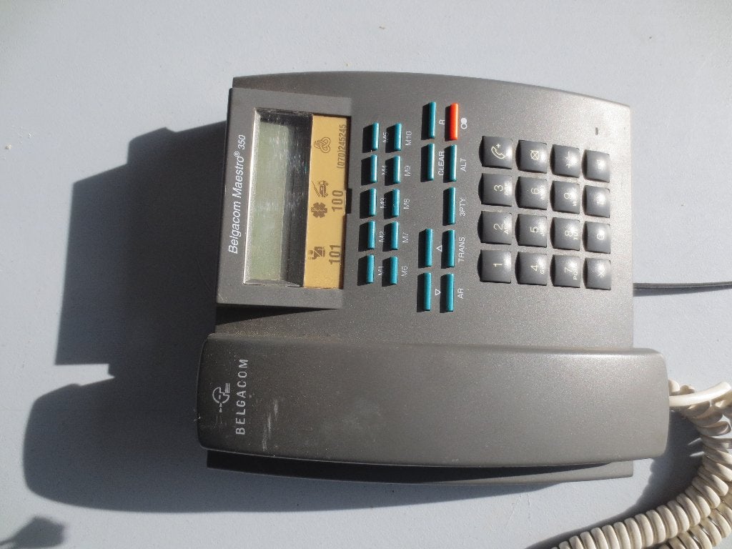 vintage teleoon Belgacom, Ophalen, Belgacom