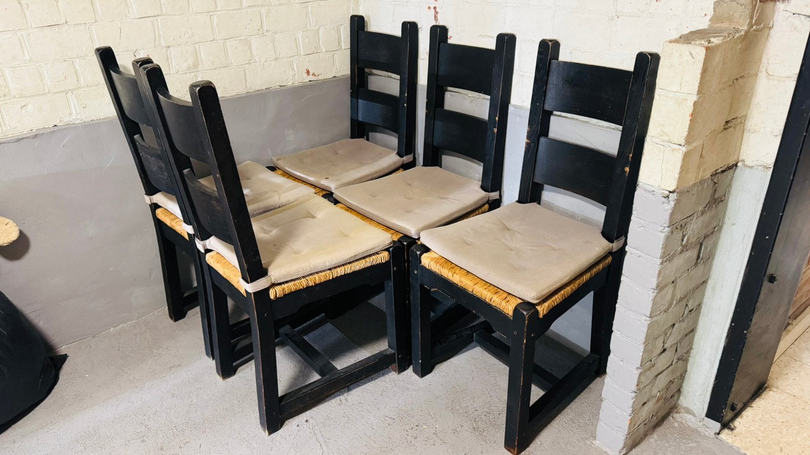 Eettafel stoel, Huis en Inrichting, Stoelen, Ophalen, Gebruikt, Hout