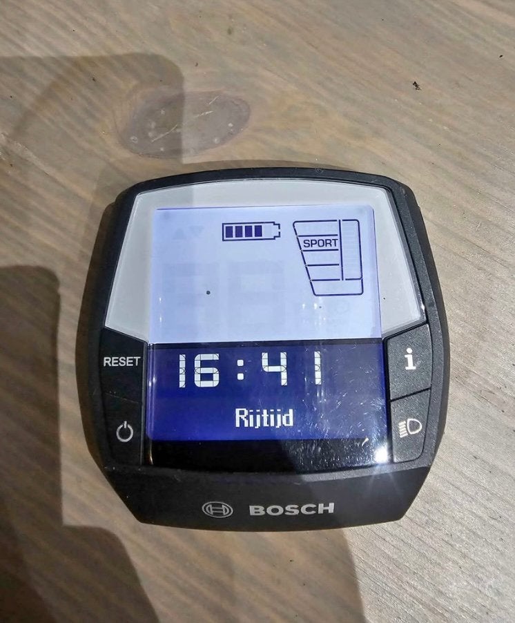 Bosh fietscomputer, Fietsen en Brommers, Ophalen, Zo goed als nieuw