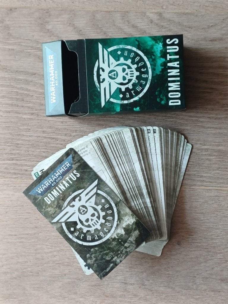 Dominatus Warhammer 40.000 V11-campagnekaarten, Ophalen of Verzenden, Nieuw, Warhammer 40000, Accessoires