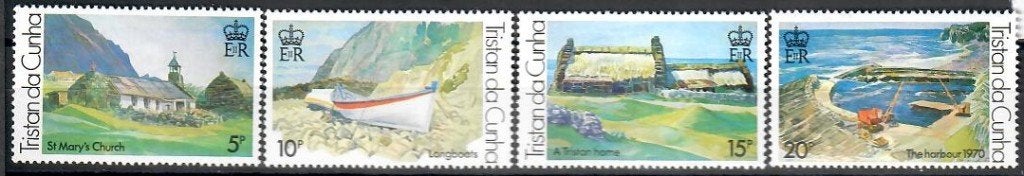 Tristan da Cunha yvertnrs 236/39 postfris, Timbres & Monnaies, Timbres | Timbres thématiques, Enlèvement ou Envoi, Non oblitéré