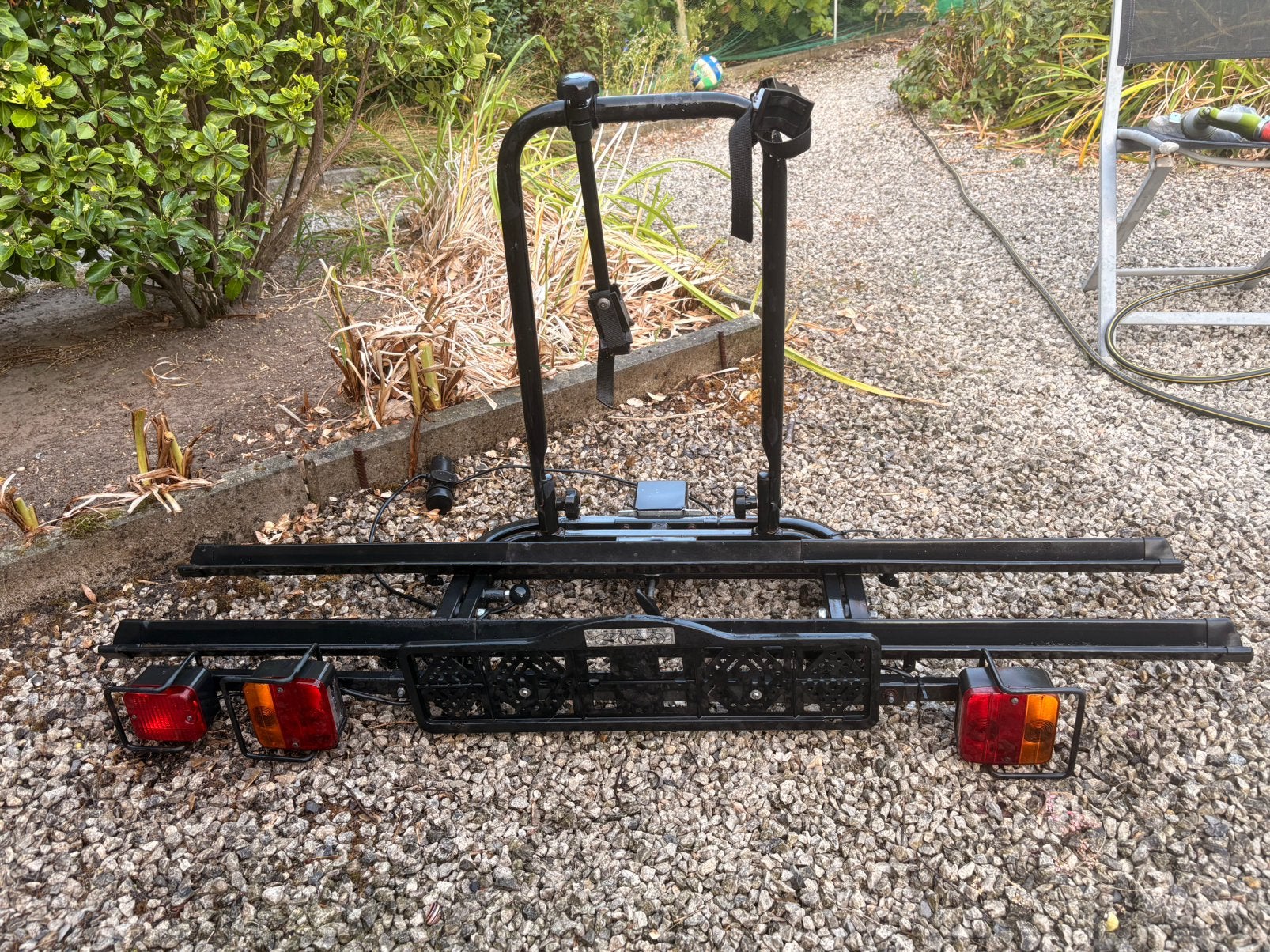 Fietsendrager voor trekhaak, Auto diversen, Ophalen, Gebruikt, Elektrische fiets, 2 fietsen