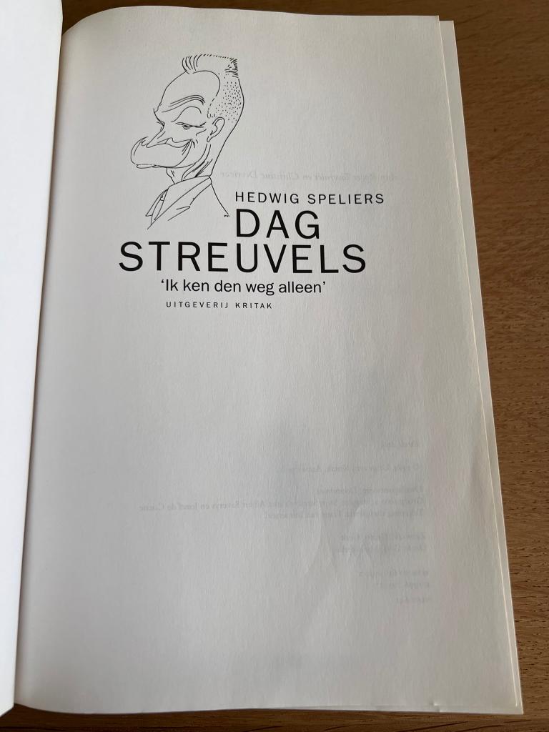 Dag Streuvels, ik ken de weg alleen - Hedwig Speliers, Boeken, Zo goed als nieuw, Film, Tv en Media, Hedwig Speliers, Ophalen of Verzenden