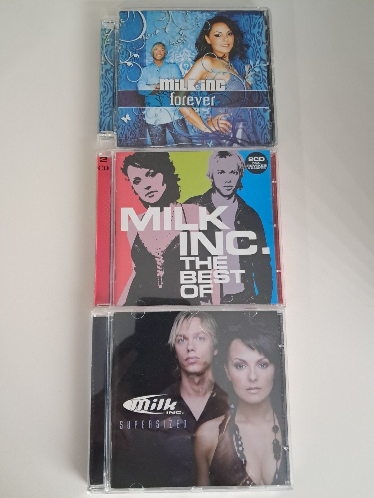 3cd's. Milk Inc  !!!, Enlèvement, Dance populaire