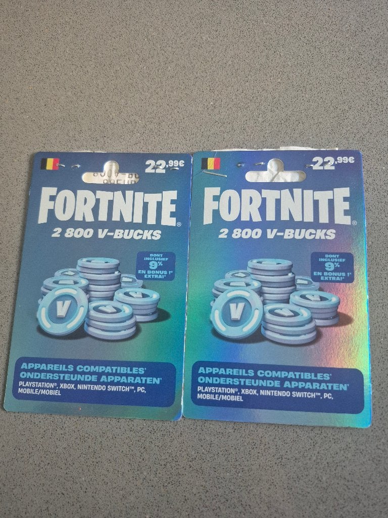 Fornite kaartjes, Consoles de jeu & Jeux vidéo, Enlèvement, Neuf