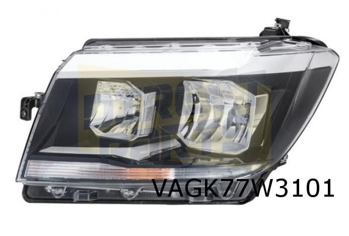 Volkswagen Crafter (9/16-) Koplamp Links Halogeen Origineel!, -, -, Nieuw, -