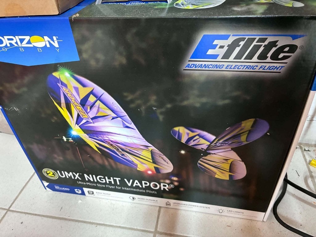 umx night vapor laatste versie met safe, Hobby en Vrije tijd, Ophalen of Verzenden, Niet werkend, Elektro