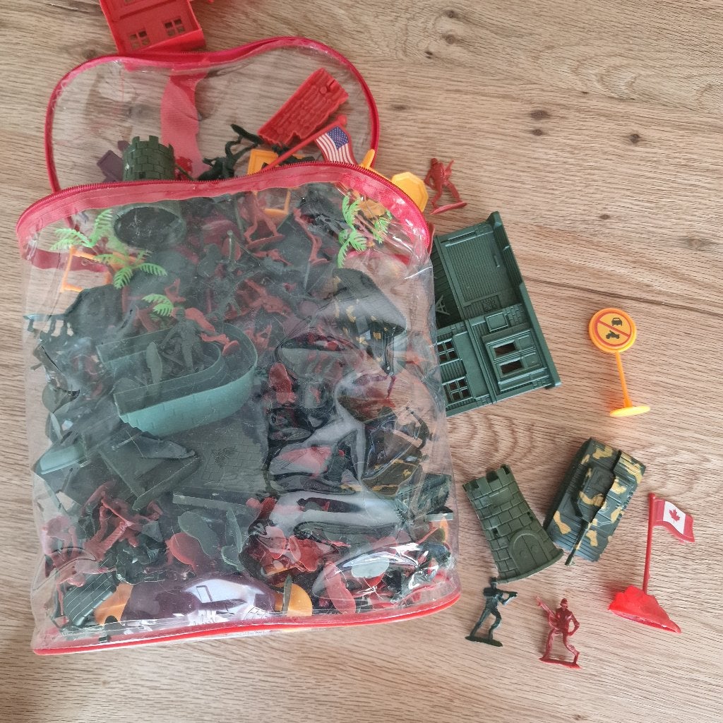 Zak vol legerpoppetjes, Ophalen of Verzenden, Nieuw