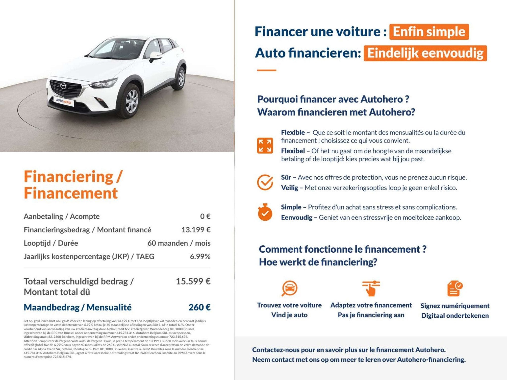 Mazda CX-3 2.0 Skyactiv-G Center-Line (bj 2019), Auto's, Voorwielaandrijving, 1998 cc, Stof, Gebruikt