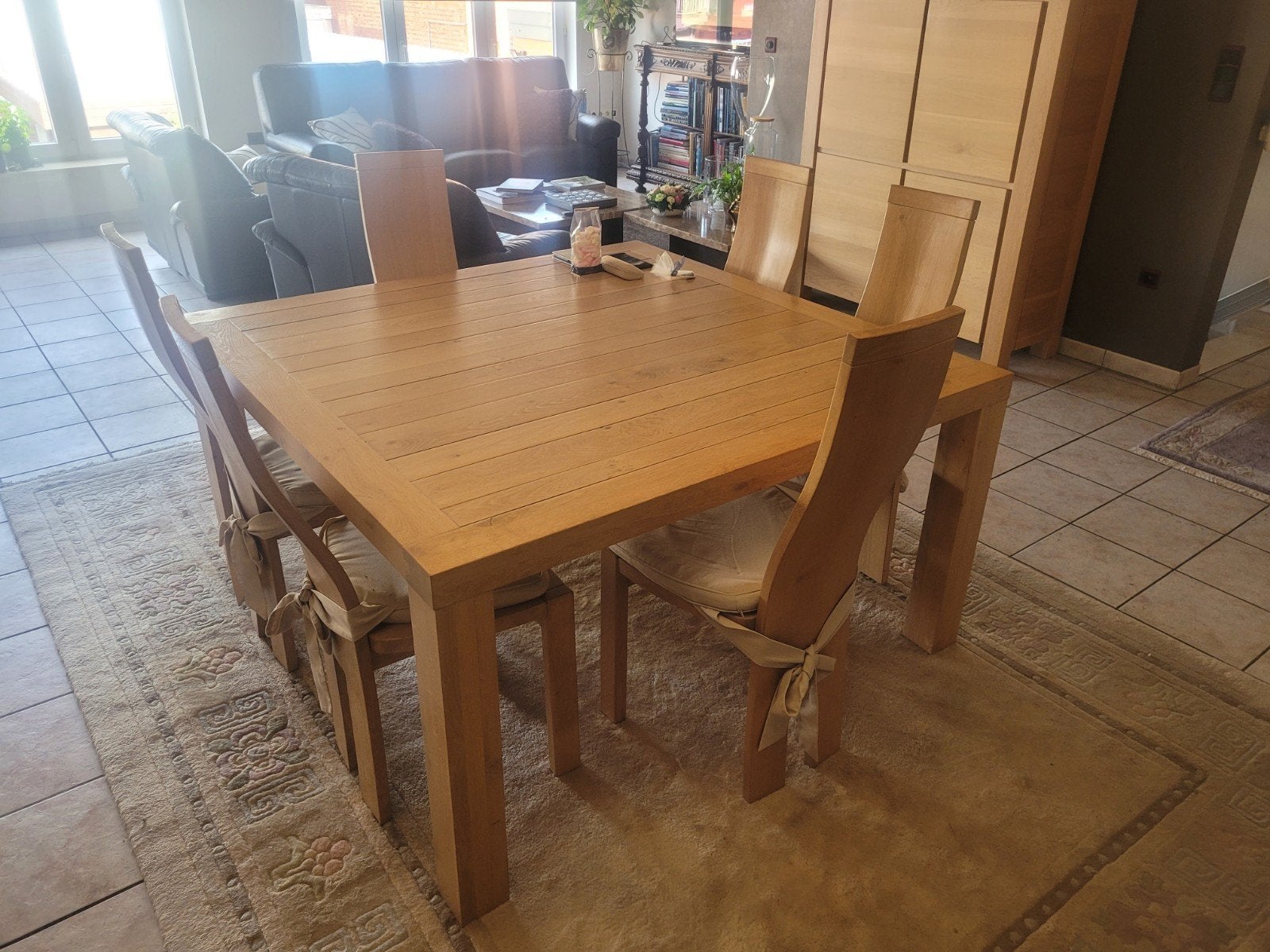Dining Chairs by Rob & Dries Van Den Berghe, 1980s, Set of 6, Antiek en Kunst, Ophalen