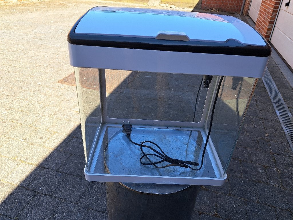 Leeg aquarium SuperFish wit, Dieren en Toebehoren, Zo goed als nieuw, Leeg aquarium, Superfish, Ophalen