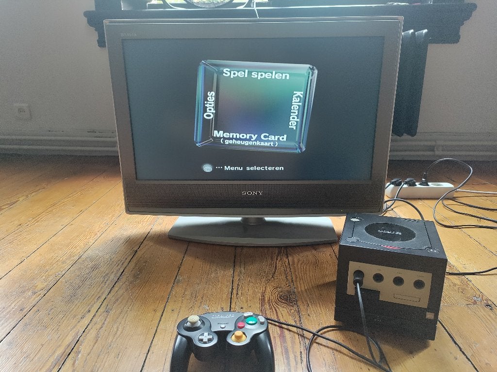 Gamecube lot, Games en Spelcomputers, Spelcomputers | Nintendo GameCube, Gebruikt, Zwart, Met 1 controller, Met games, Met geheugenkaart