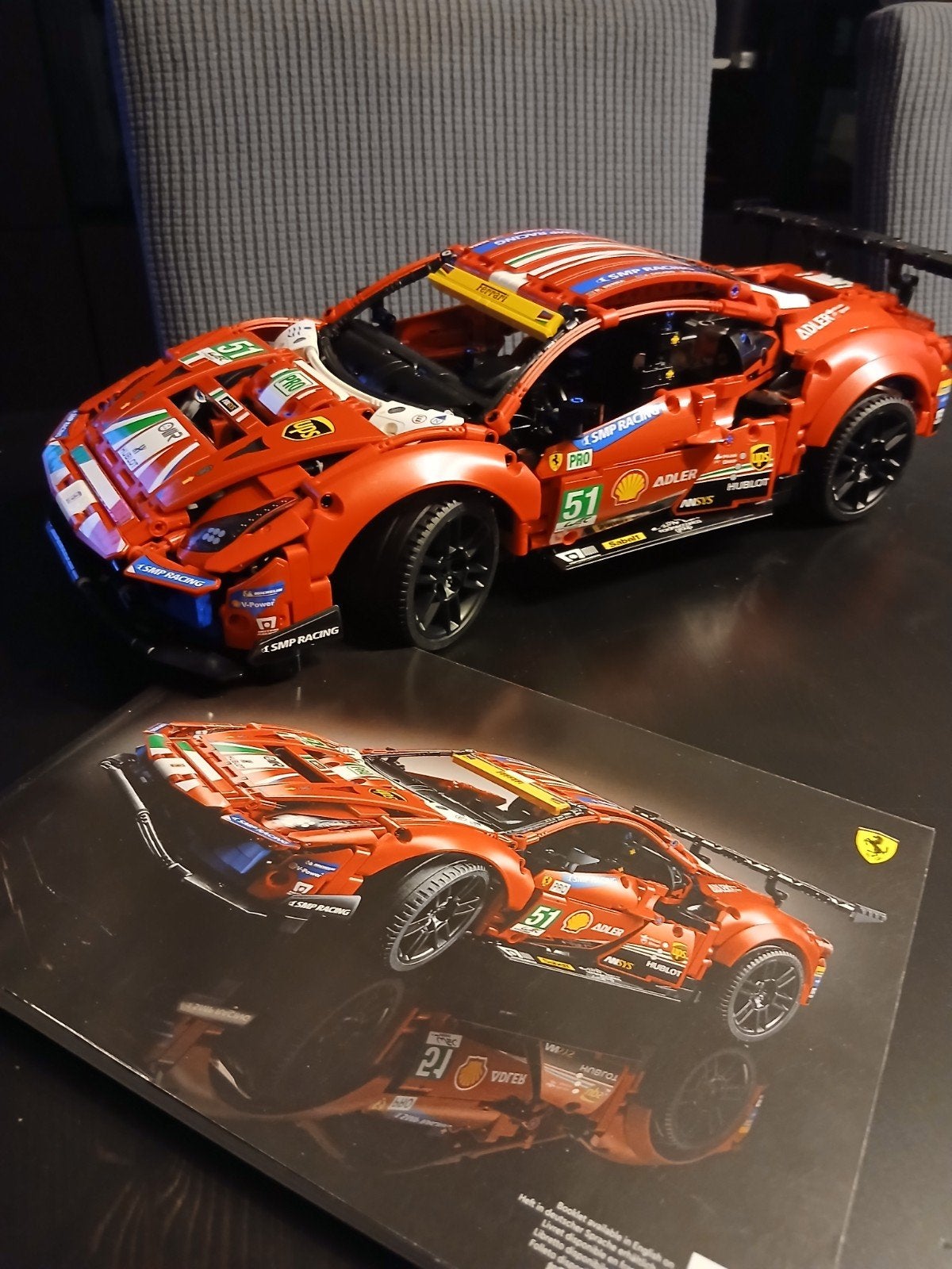 Lego Technic 42125 Ferrari 488 Gte, Enlèvement ou Envoi, Complet, Lego, Technic