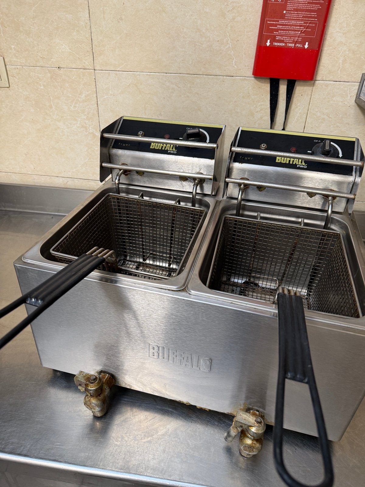 Friteuse double, Articles professionnels, Enlèvement ou Envoi
