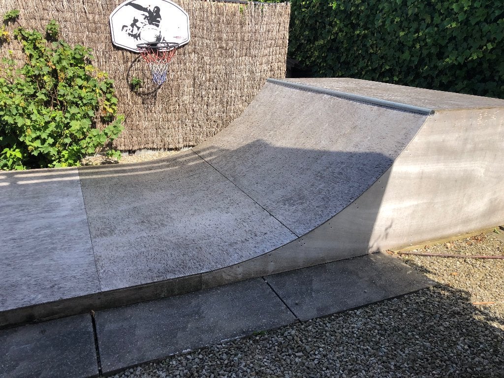 Halfpipe miniramp, Ophalen, Gebruikt, Skateboard