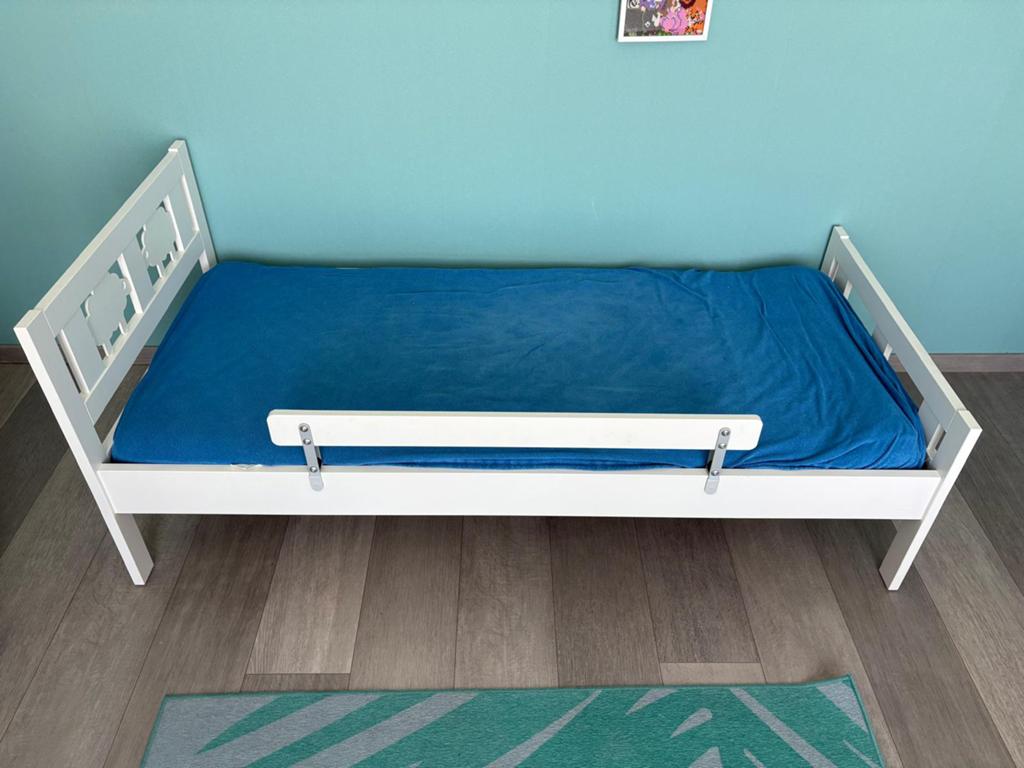 Peuterbed ikea, Kinderen en Baby's, Ophalen, Zo goed als nieuw, Matras