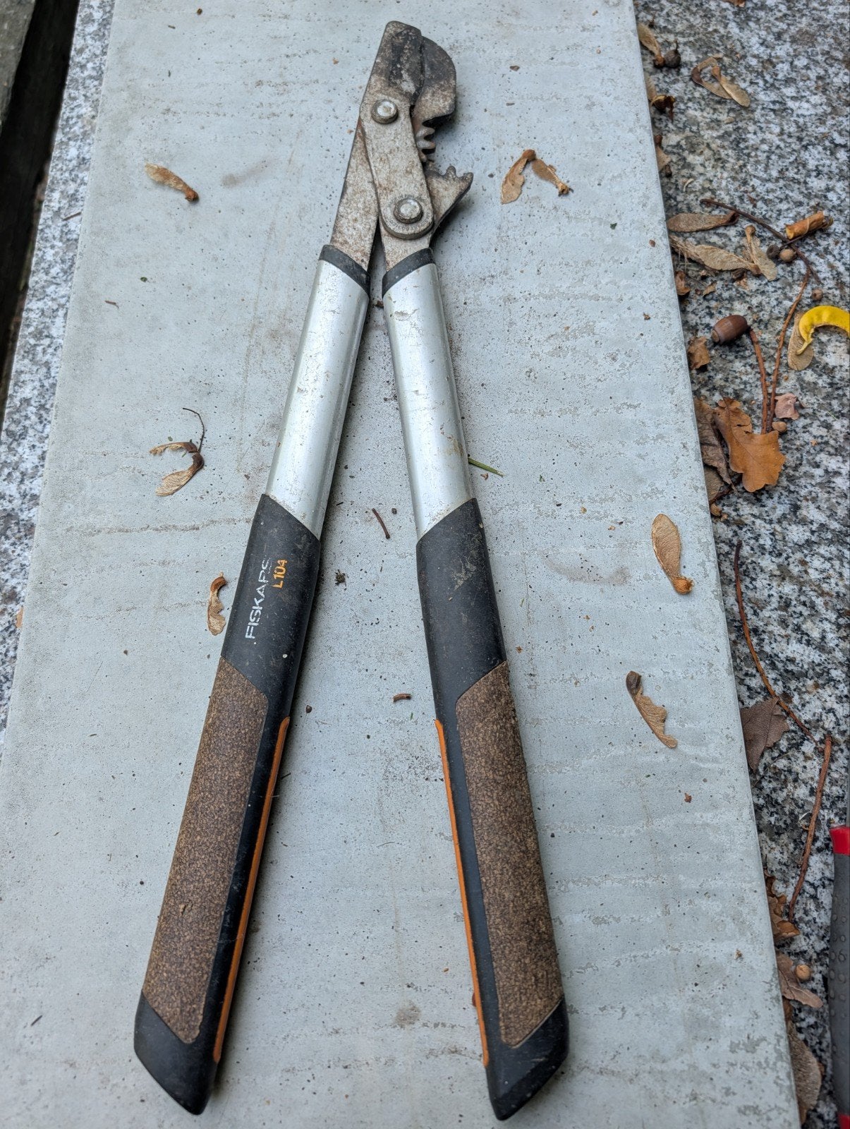 Enclume Fiskars Quantum L104, Enlèvement