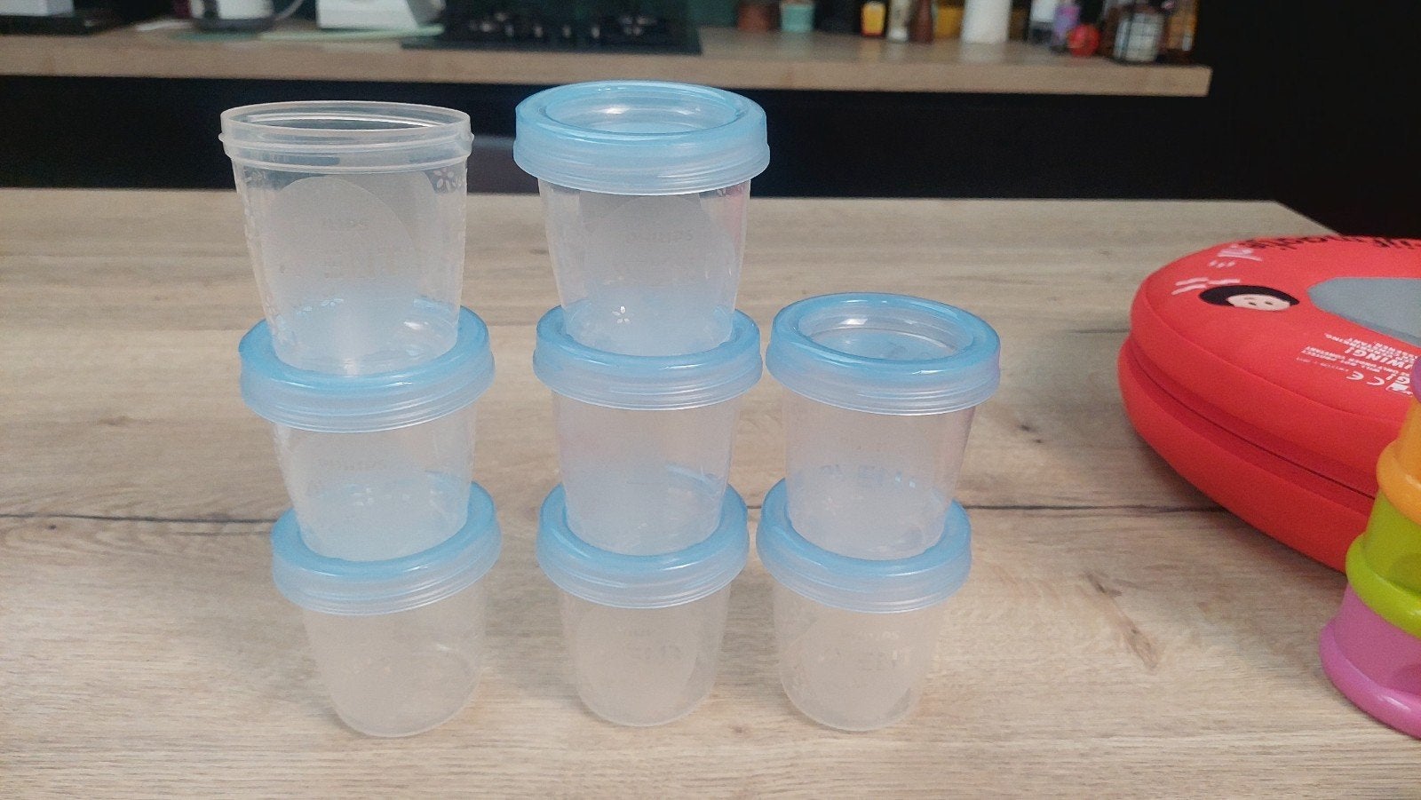 Philips Avent Via Bewaarbekers 180ml (7 stuks), Kinderen en Baby's, Ophalen, Borstkolf, Philips Avent