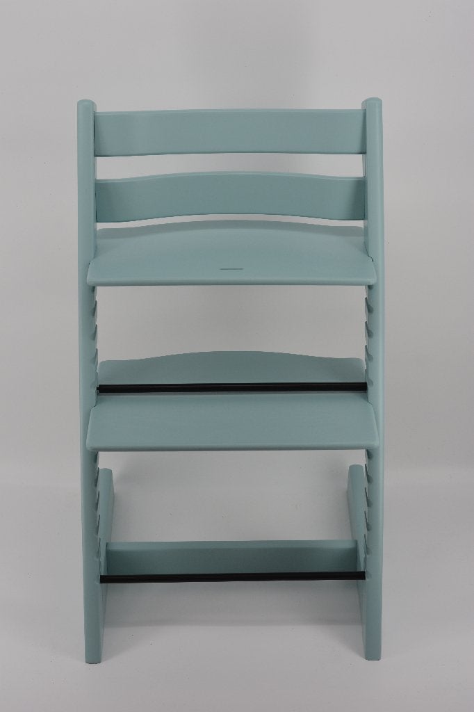 Stokke Tripp Trapp Aqua Blue – Tripp Trapp, Kinderen en Baby's, Verzenden, Zo goed als nieuw, Meegroeistoel, Aanschuifbaar