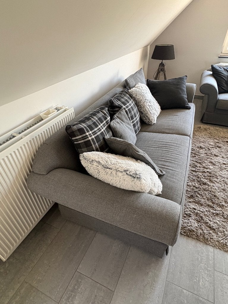 Zetel, Huis en Inrichting, Ophalen, Driepersoons, 75 tot 100 cm, Zo goed als nieuw