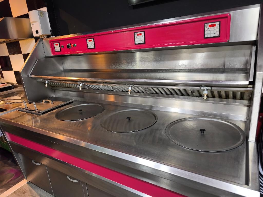 Friteuse florigo, Enlèvement, Utilisé, Cuisinière, Friteuse et Grils