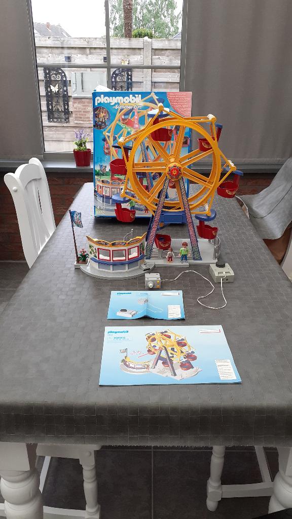 Playmobil reuzenrad (5552 ) met motor (5556), Ophalen, Gebruikt