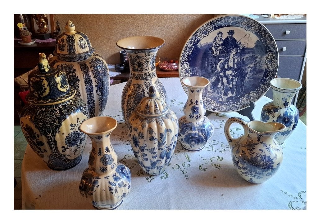 delfts blauw, Ophalen, Zo goed als nieuw