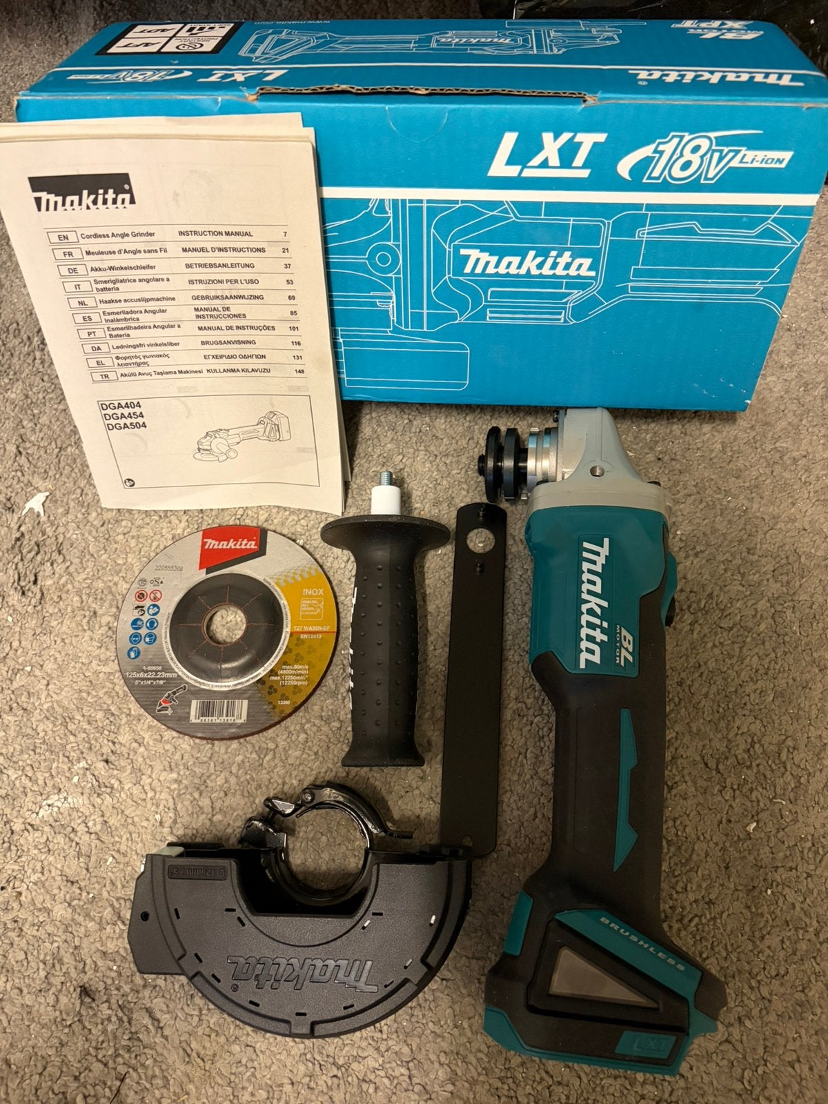 Meuleuse d’angle Makita LXT 18V – Neuve, Bricolage & Construction, Enlèvement, Comme neuf
