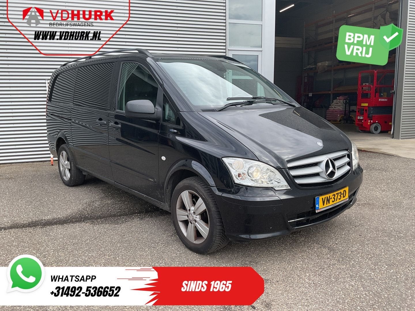 Mercedes-Benz Vito 116 CDI Aut. DC Dubbel Cabine MARGE EXPOR, Autos, Camionnettes & Utilitaires, Electronic Stability Program (ESP)