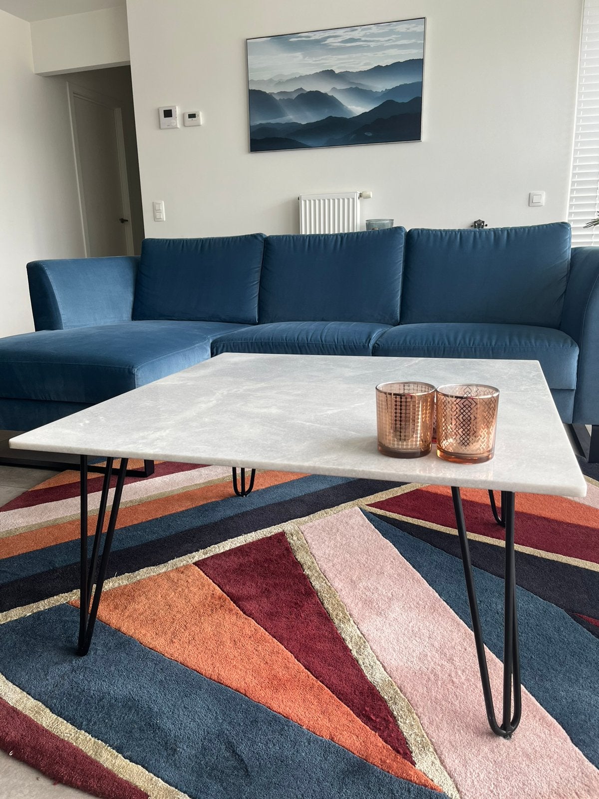 Salontafel - marmer, Ophalen, Zo goed als nieuw