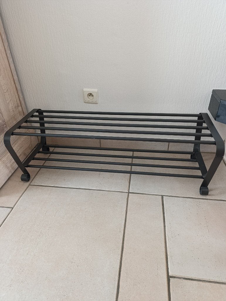 Ikea Portis schoenrek en kapstok, Ophalen, Zo goed als nieuw, Metaal
