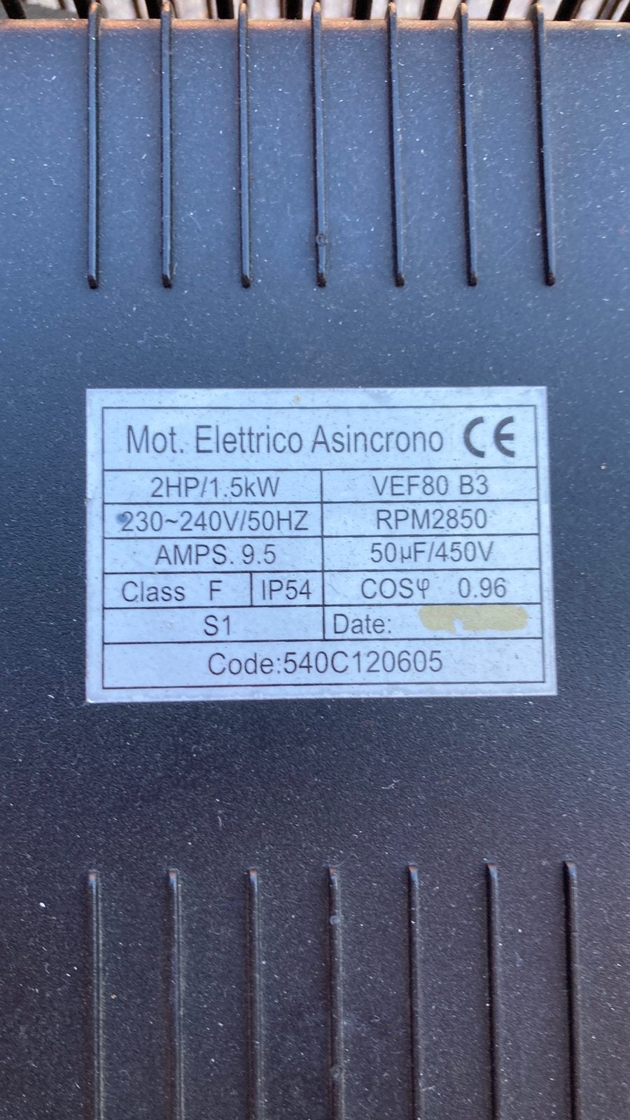 Compressor te koop, Doe-het-zelf en Bouw, Compressors, Ophalen, Gebruikt