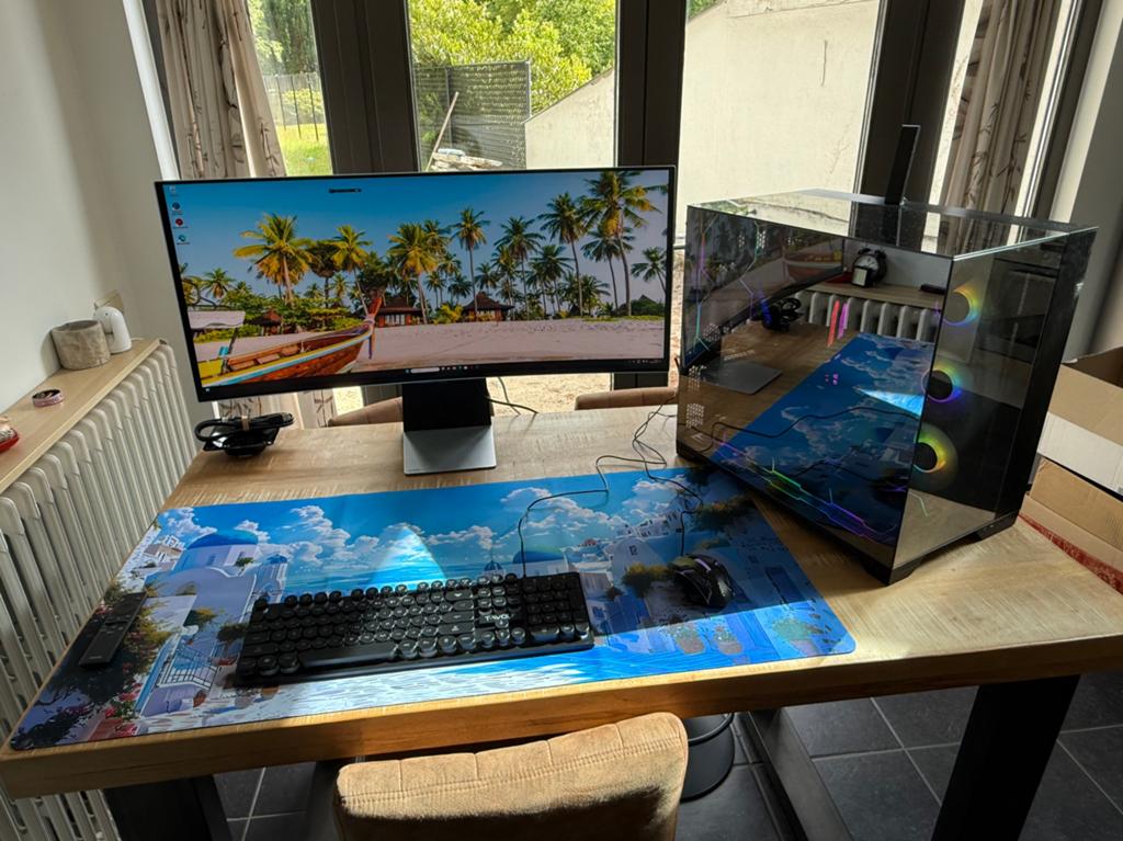 top gaming pc i9 14900K-rx 7900xtx-34 inch oled, Computers en Software, Ophalen, Zo goed als nieuw, Gaming, SSD