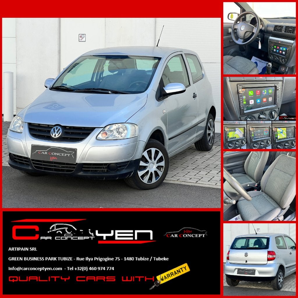 Volkswagen Fox 1.2i Fresh*CarPlay*Android, Autos, Argent ou Gris, Achat, 139 g/km, Entreprise