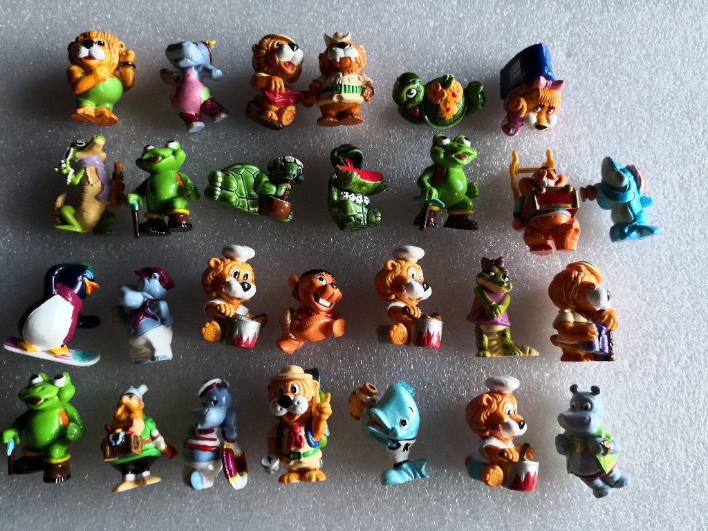 Setje oude kinder surprise figuurtjes, Verzamelen, Ophalen